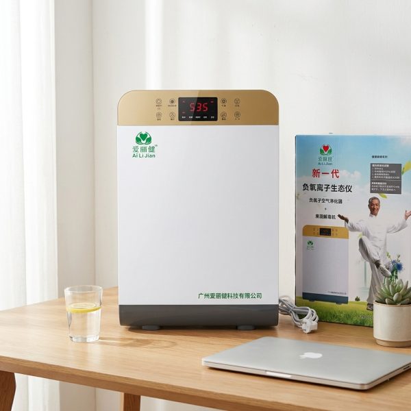 Máy lọc không khí Ai Li Jian - Lõi lọc Hepa & Carbon, Công nghệ ion âm, khử trùng thực phẩm - ảnh 1