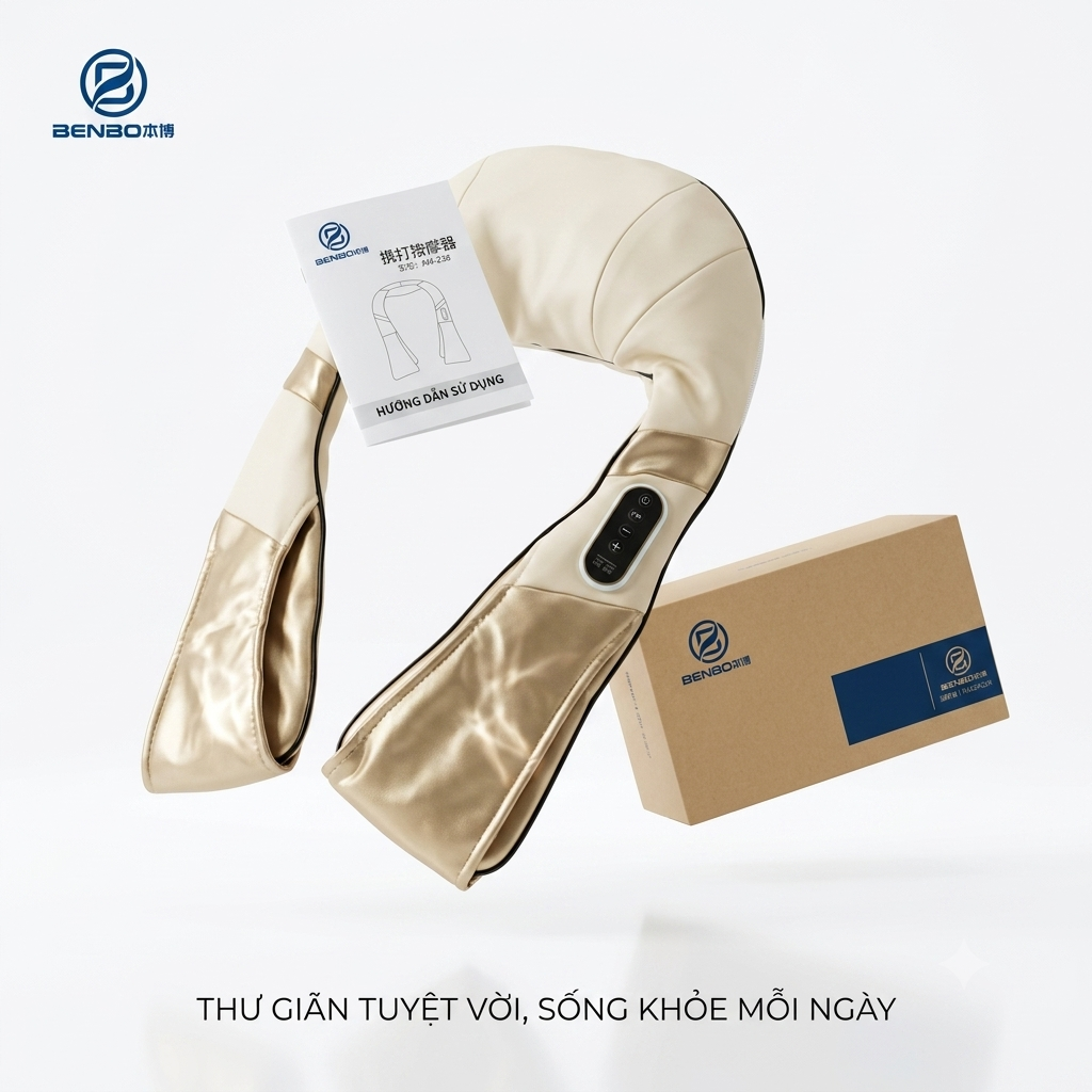 Máy massage BENBO AM - 238G ( ĐAI HỘP NÂU ) - ảnh 3
