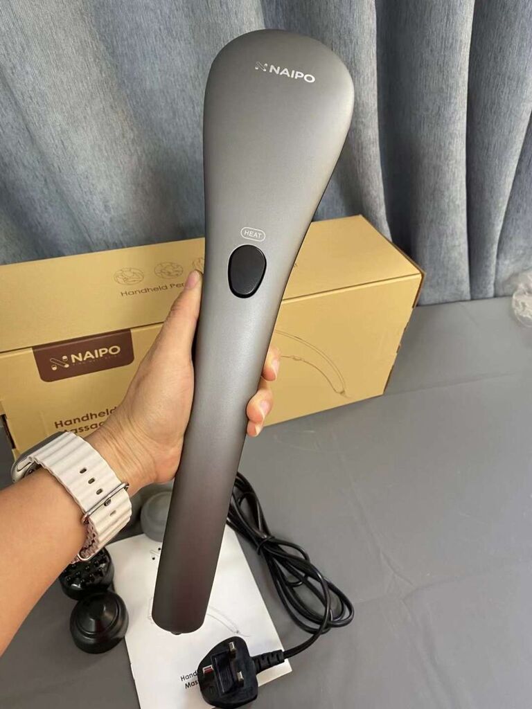 Máy Massage cầm tay NAIPO MGPC-5000 ( thuộc Aukey - Đức), đầu bi xoay nóng - ảnh 4