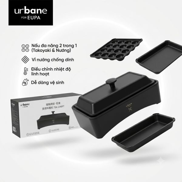 Máy nướng đa năng Eupa URBANE TSK-2346PT - ảnh 1