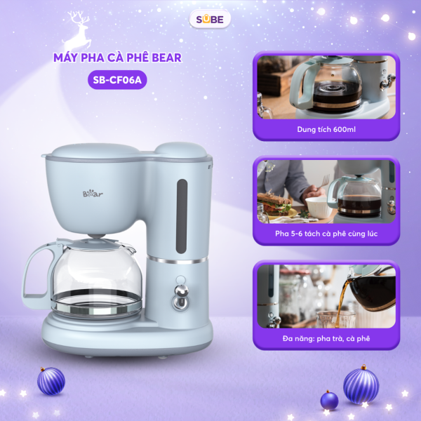Máy pha cà phê Bear SB-CF06A - ảnh 1