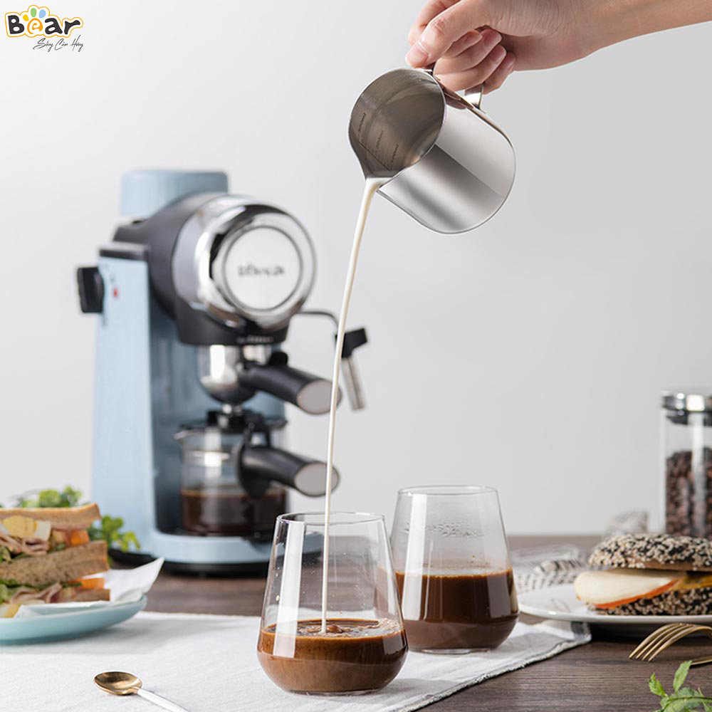 Máy Pha cà phê Bear Tự Động Pha Cafe, Pha Espresso Phong Cách Ý CF-B02V1 - ảnh 3