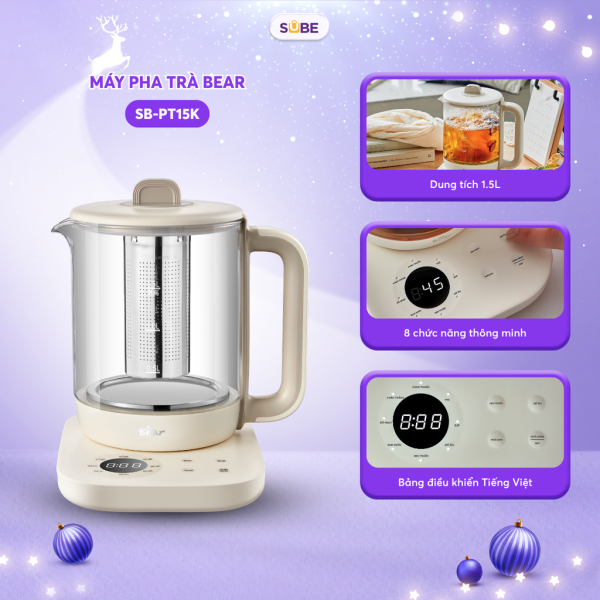 Máy pha trà Bear SB-PT15K - ảnh 1
