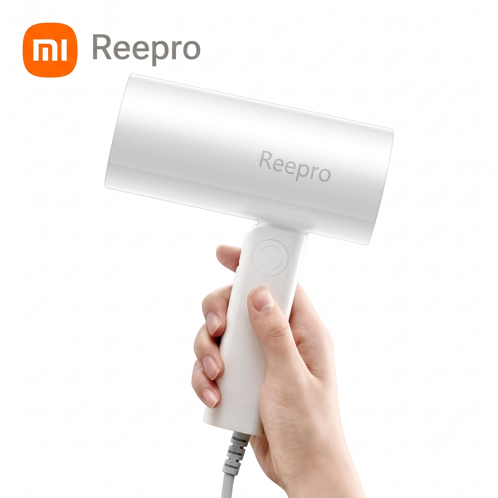 Máy sấy tóc mini gấp gọn Reepro, tạo ion âm, có thể gập gọn,1300W / RP-HC04 - ảnh 2
