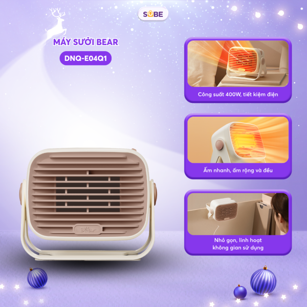 Máy sưởi Bear DNQ-E04Q1 - ảnh 1