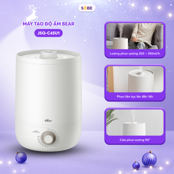 Máy tạo độ ẩm Bear JSQ-C45U1 - White - ảnh 1