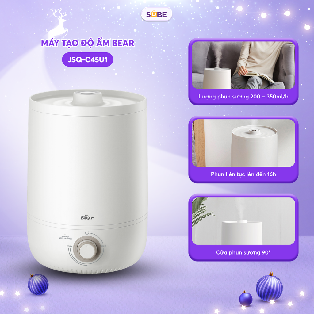 Máy tạo độ ẩm Bear JSQ-C45U1 - White - ảnh 1