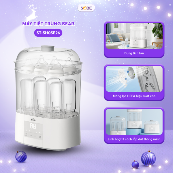 Máy tiệt trùng Bear ST-5H05E26 - ảnh 1