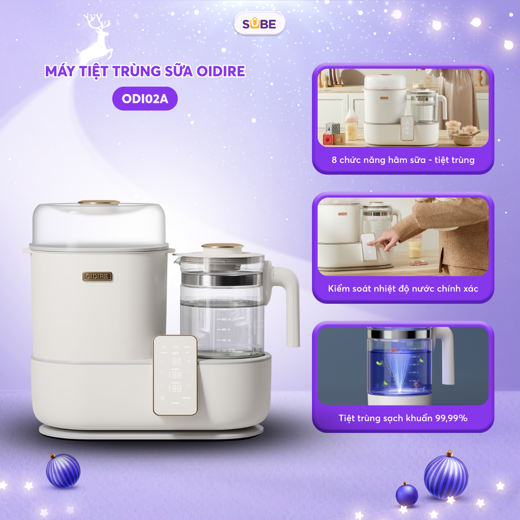 Máy tiệt trùng sữa Oidire ODI02A - ảnh 1