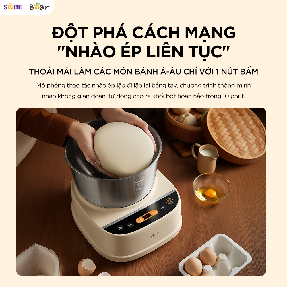Máy trộn bột Bear 5L SM-5H50Z68 - ảnh 5