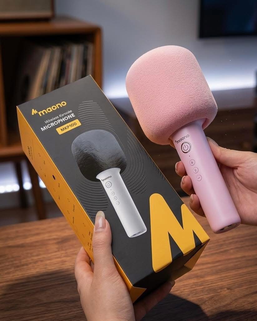 Micro Karaoke Bluetooth Maono MKP100 – 3 trong 1 - hàng Amazon UK - ảnh 2