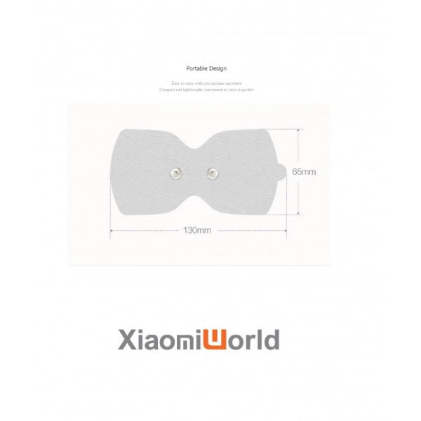 Miếng dán thay thế # Stiker for Xiaomi Lefan portable massager LR-H006-PURE - ảnh 1