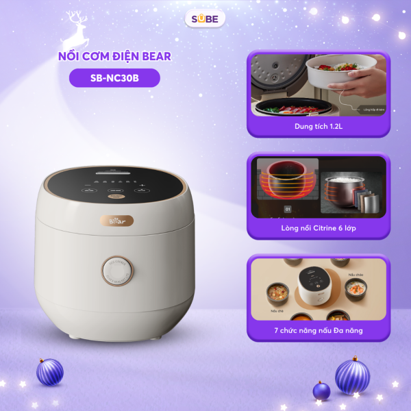 Nồi cơm điện Bear SB-NC30B - ảnh 1