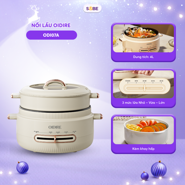 Nồi lẩu Oidire 4L ODI07A - ảnh 1
