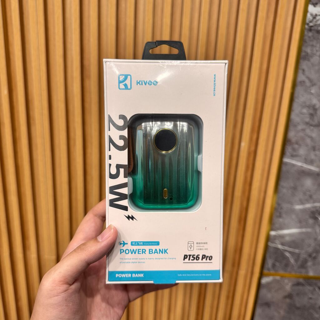 Pin dự phòng 10.000mAh KIVEE - PT56 PRO, siêu nhỏ, sạc nhanh 22.5W - ảnh 3