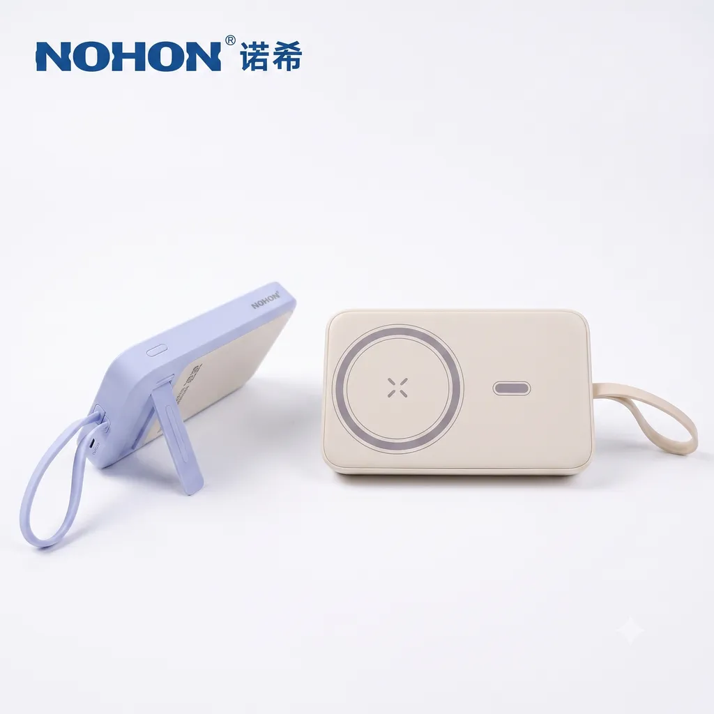 Pin sạc dự phòng MagSafe NOHON 22,5W 10.000mAh tích hợp cáp Type-C sạc nhanh PD 20W-màu ngẫu nhiên - ảnh 5