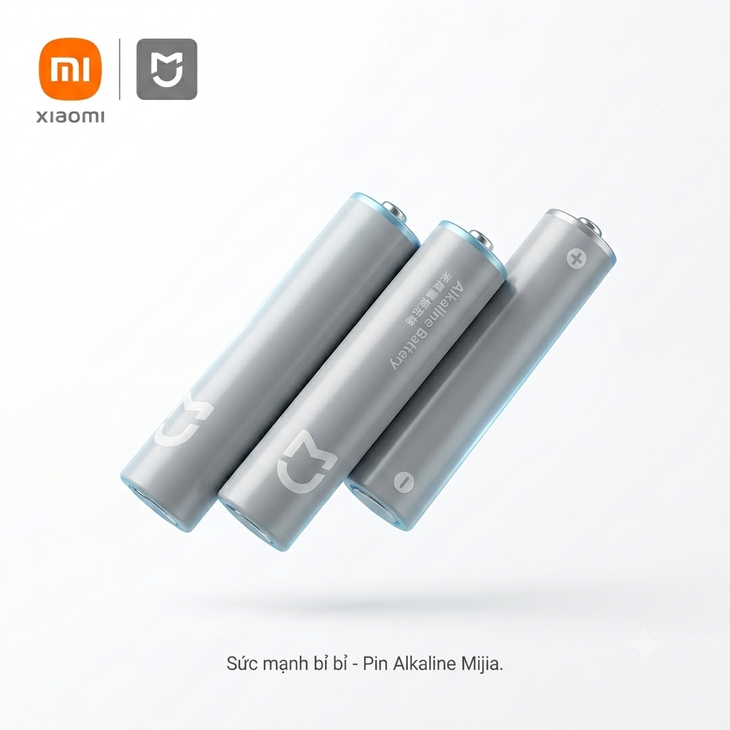 Pin tiểu AAA XIAOMI Alkaline Battery ( Pin điều khiển ) - ảnh 1