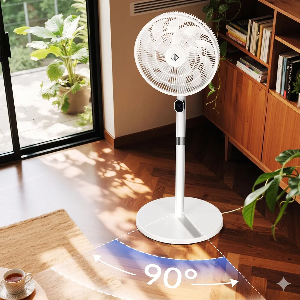 Quạt cây 15 cánh kép Xiaomi Jipin JP-WSLD-BS 30, động cơ BLDC - ảnh 4