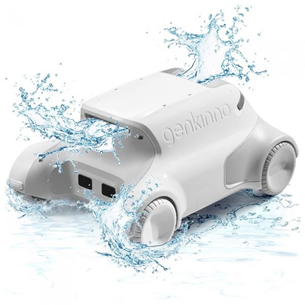 Robot dọn vệ sinh bể bơi Genkinno P1 SE - Robot Vệ Sinh Hồ Bơi sạc Pin - ảnh 1