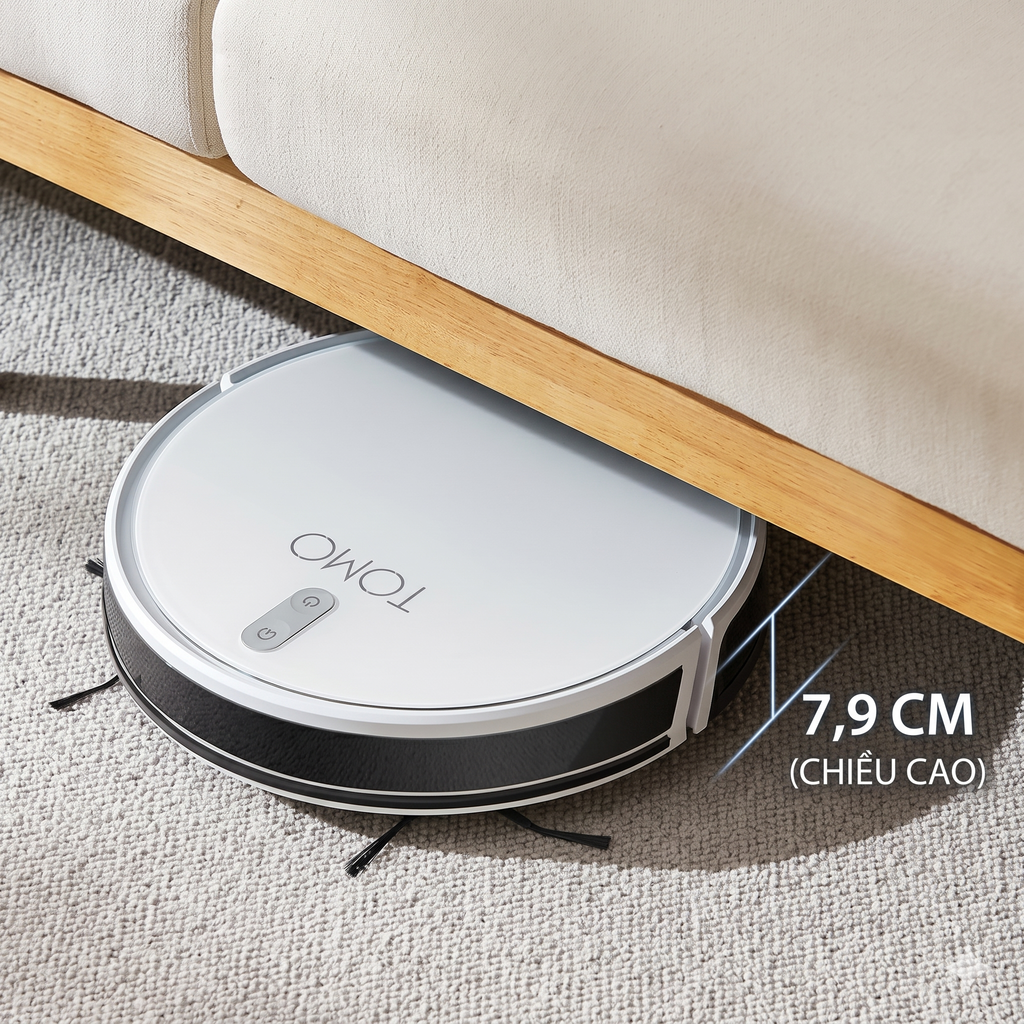 Robot hút bụi lau nhà thông minh UMEDA TOMO R2, tự đổ rác (bản quốc tế) - ảnh 2