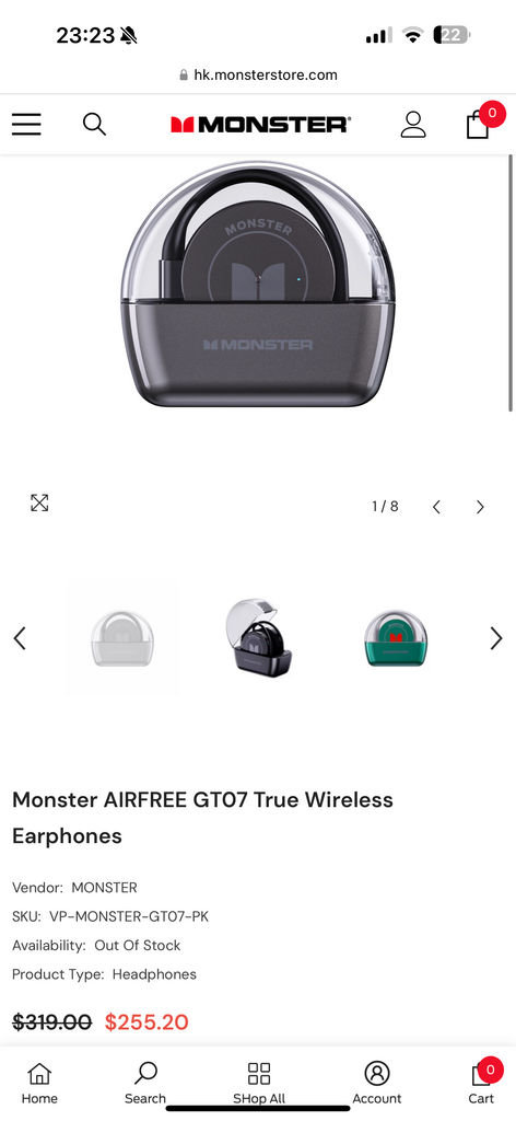 Tai nghe Bluetooth GT07 hãng Monster ( Mỹ ) - ảnh 2