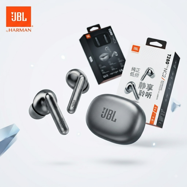 Tai nghe Bluetooth hãng JBL T280 TWS NC2, chống ồn chủ động ANC, hàng chính hãng - ảnh 1