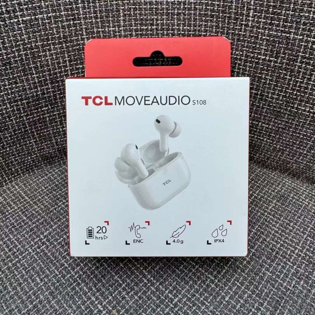 Tai nghe Bluetooth TWS hãng TCL MOVEAUDIO S108 ( lỗi pin) - ảnh 1