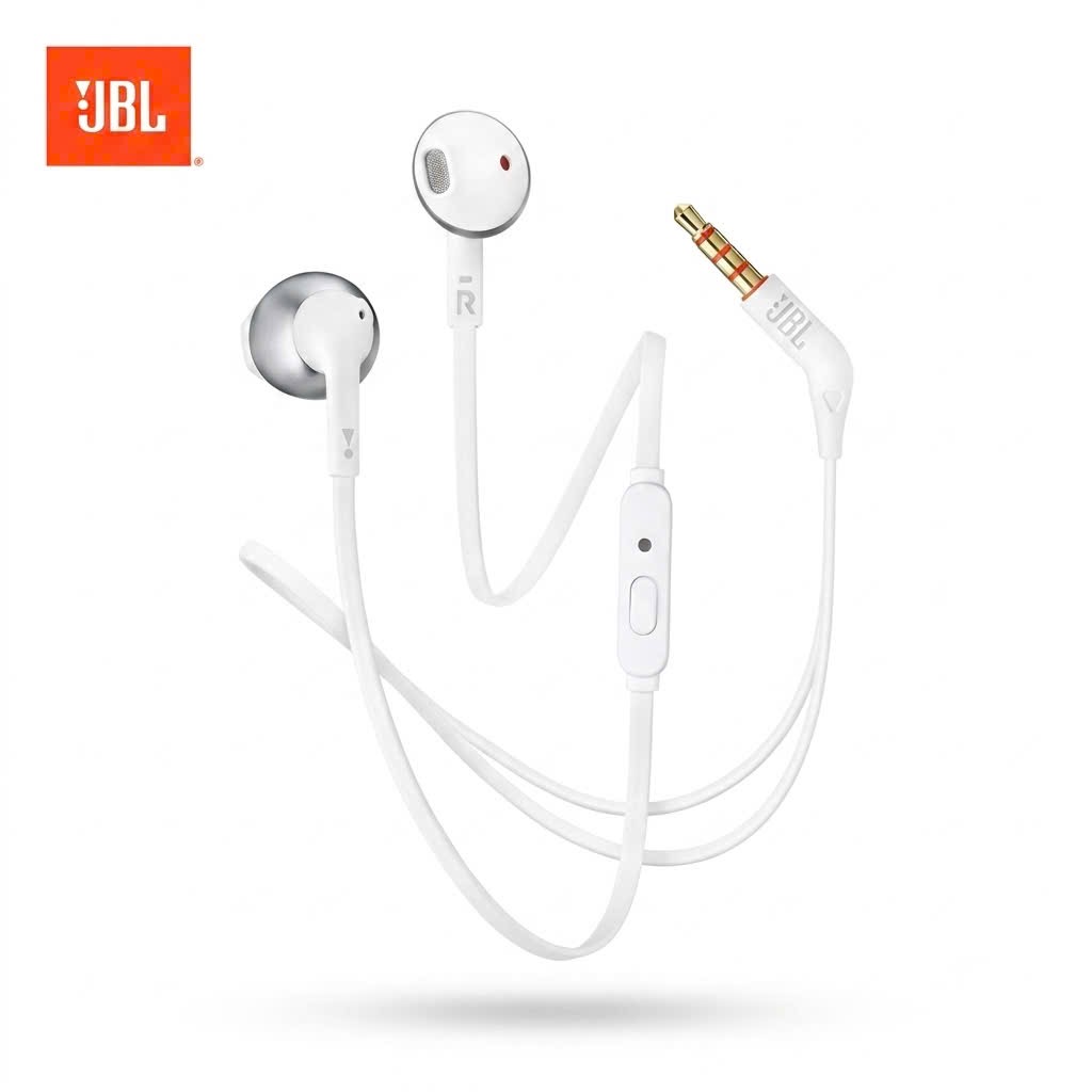 Tai nghe dây earbud JBL T205 ( ko hộp ) - ảnh 1