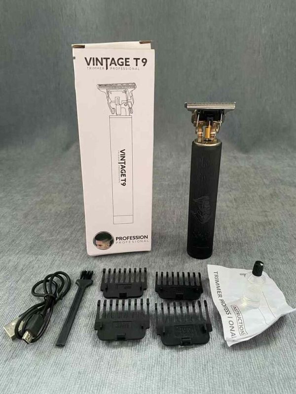Tông đơ cắt tóc Vintage T9 Trimmer Professional - MÀU NGẪU NHIÊN - ảnh 1