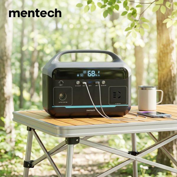 Trạm sạc MENTECH 300W MT300M1 dung lượng 192Wh, ouput AC 220v - ảnh 1