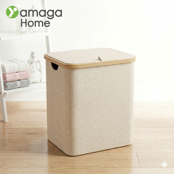 Túi đựng đồ giặt YAMAGA HOME 60L - 01101CW ( hàng Amazon Mỹ ) - ảnh 1
