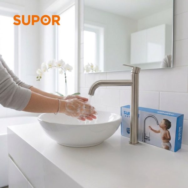 Vòi chậu rửa mặt lavabo SUPOR 233724-02-LS - ảnh 1