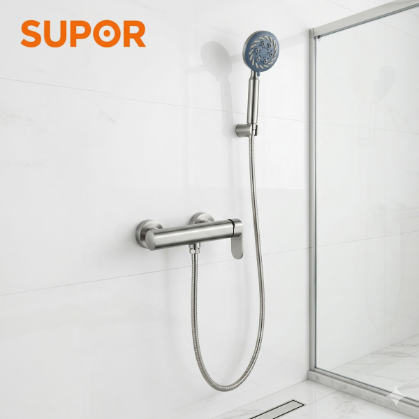 Vòi hoa sen SUPOR 250303-03-LS, inox 304, bát sen to. - ảnh 1