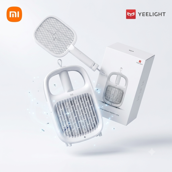 Vợt muỗi kiêm đèn diệt muỗi Xiaomi YEELIGHT YLGJ04YI – Thiết kế 2 trong 1 - ảnh 1