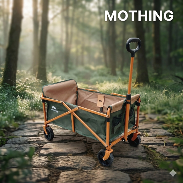 Xe kéo gấp gọn đa năng MOOTHING , kéo hàng, camping, du lịch - ảnh 1